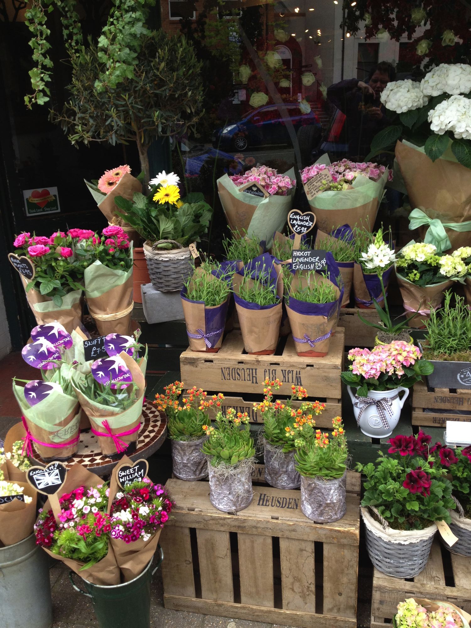 thames ditton high street - secret garden (florist)